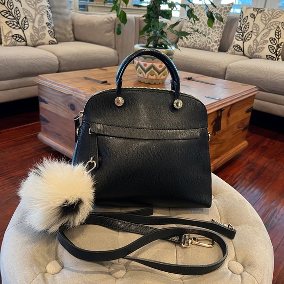 ๐ Furla Saffiano Leather Satchel Bag Made in Italy ๐ฎ๐น - Picture 15 of 16